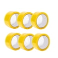 thumbnail image 4 of TEHAUX 6Set Parcel Tape Clear Shipping BOPP Yellow Tape for Moving Parcels, 4 of 8