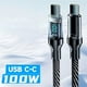 thumbnail image 4 of 120W Quick Charging Data Wire Type-C Real Time Power Digital Display On LED Screen Mobile Phone Power Charging Cable, 4 of 10