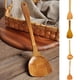 thumbnail image 3 of 8 Piezas Cuchara Pala de Madera EspáTula Larga de Arroz Antiadherente de Madera Cocina Utensilio de Cocina Juegos de Herramientas para FreíR una Mano, 3 of 8