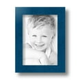 thumbnail image 2 of ArtToFrames 5" x 7" Blue Picture Frame, 5x7 inch Blue Wood Poster Frame (WOM-4427), 2 of 8