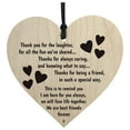 thumbnail image 1 of ICQOVD Wooden Commemorative Wooden Sign Pendant, 1 of 5
