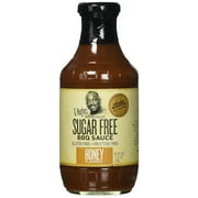 G Hughes Smokehouse Sugar Free BBQ Sauce Honey -- 18 oz Pack of 4
