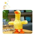 thumbnail image 5 of Pato parlante de juguete, lindo, imita sonidos, canta, camina, muñeco de peluche educativo para niños, amigo, amarillo, tipo recargable, 5 of 5