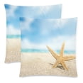 thumbnail image 2 of MKHERT Beach Throw Pillowcase Pillow Cover Cushion Couver 18x18 inch, 2 of 3