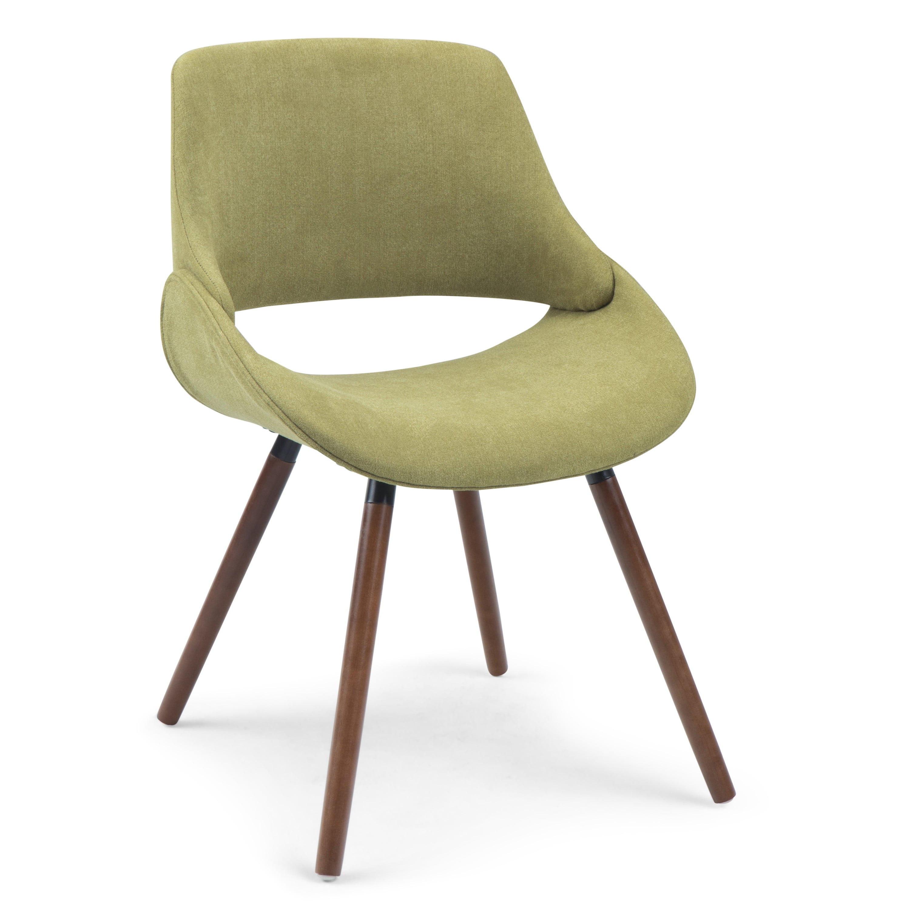Brooklyn + Max Halston Mid Century Modern Bentwood Dining Chair in Acid