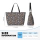 thumbnail image 4 of Easygdp Wildflowers Bolsa de Viaje de Playa de Gran Capacidad, Bolsa Tote Perfecta para la Playa, Escapadas de Fin de Semana y Viajes, 4 of 7