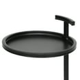 thumbnail image 5 of Abble 12" Matte Black Round Metal C Table, 5 of 6