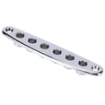 thumbnail image 3 of Guitar Mounting Ferrules, Strong Durable Portable Guitar String Through Plate, For Players Guitar Lovers Silver, 3 of 8
