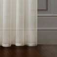 thumbnail image 5 of VCNY Home Villa 2-Piece Beige Rod Pocket Sheer Curtain Panel Set, 54" x 84", 5 of 5