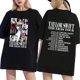 thumbnail image 2 of ZHAOCHENG Camiseta unisex con estampado de la gira The Eras de Taylor Swift, blusas informales de manga corta y cuello redondo, 2 of 3