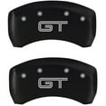thumbnail image 2 of MGP 4 Caliper Covers Engraved Front Mustang Engraved Rear S197/GT Matte Black finish silver ch, 2 of 2