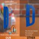 thumbnail image 4 of Stickers de letras Llewyn 400 piezas impermeables de 6,5 cm azules, 4 of 7