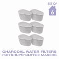 thumbnail image 2 of YANI -6 Pack Replacement Charcoal Water Filters For Krups, 2 of 3