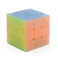 thumbnail image 1 of Toy Warrior W 3x3 speed cube jelly 3x3x3 cubo mágico rompecabezas rosa transparente, 1 of 5