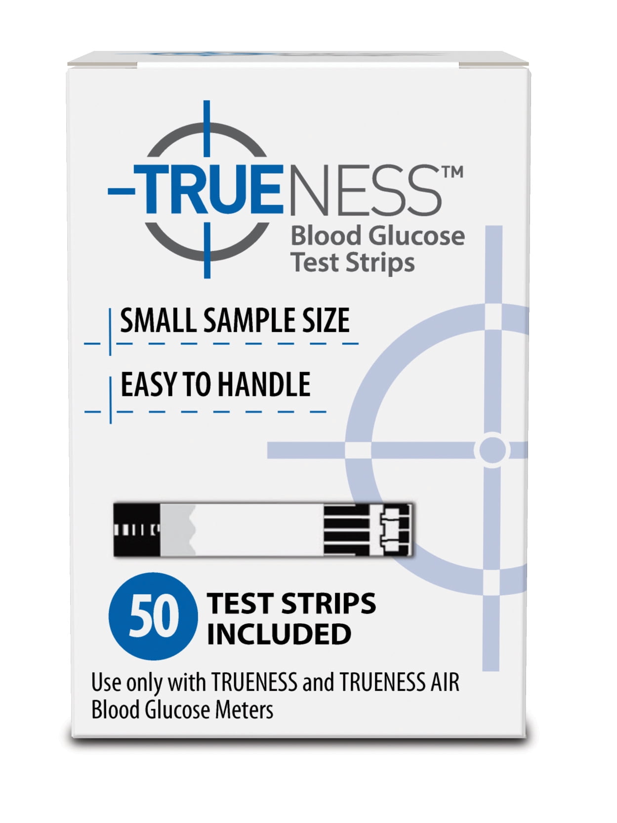 (2 pack) TRUENESS Blood Glucose Test Strips, 50 count