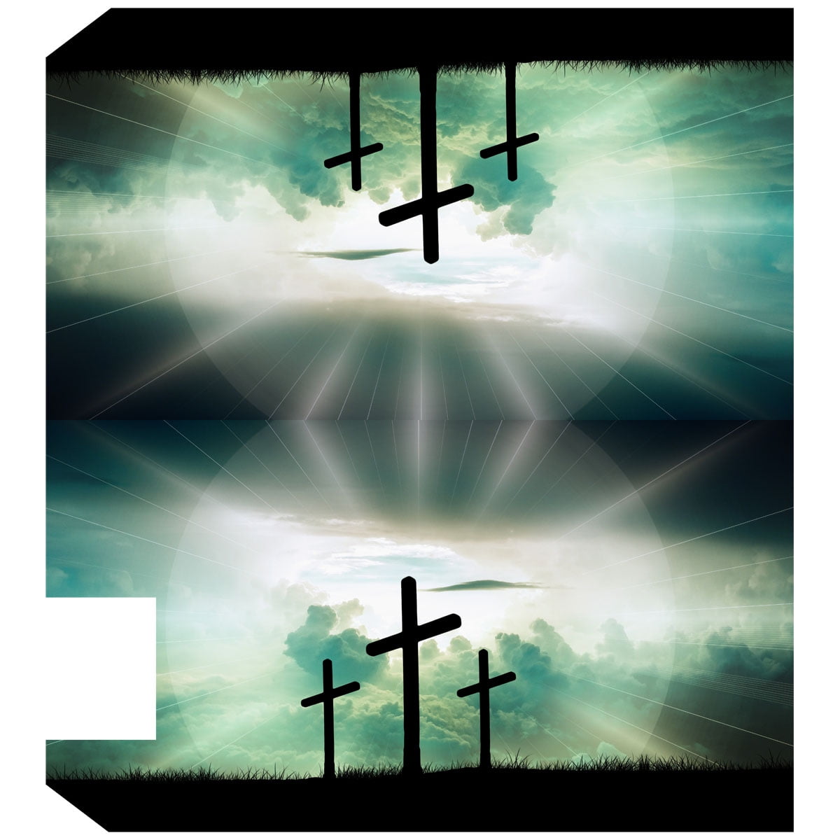 VWAQ Religious Mailbox Covers Magnetic Christian Home Decor - 25.5"H X 20.75"W MBM52