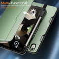 thumbnail image 5 of JETech Case for iPad Air 11-Inch M3/M2 (2025/2024), iPad Air 5/4 (10.9-Inch, 2022/2020 Model, 5th/4th), PU Leather Business Folio Protective Tablet Cover Pocket, Multi-Angle Viewing (Green), 5 of 6