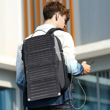 40W Foldable Solar Panel Charger, Portable Power Emergency Renewable Energy Charger Photovoltaic Efficiency IP67 Waterproof with 5V USB for Outdoor Phones Pads Camping Banks Hiking Backpacking$$
