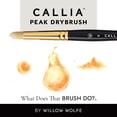 thumbnail image 6 of Willow Wolfe Callia Artist Peak Drybrush Brush-2, 6 of 6