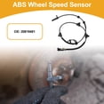 thumbnail image 2 of Sensor de velocidad de rueda ABS Unique Bargains No. 20819481 Frontal Izquierdo Derecho Sensor del Sistema de Frenos Antibloqueo para Chevrolet Colorado RWD para GMC Canyon RWD 2009-2012, 2 of 7