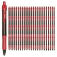 thumbnail image 2 of mingtron Stylos Gel, Lot de 100 Stylos Rouges Pointe Fine, Stylos à Encre Anti-Bavure pour Main Gauche, Stylos à Clic en Vrac, Stylos à Bille Roulante Rétractables pour une Écriture Fluide, 0,5 mm, Encre Rouge, 2 of 4