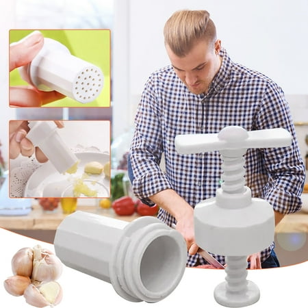 

Useful Garlic Crusher Sharpener Plastic Case Peeler Press Kitchen Garlic Press 2023 kitchen