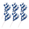 thumbnail image 4 of 6 uds ramitas de eucalipto simuladas hojas de eucalipto artificiales tallos verdes para arreglos florales, 4 of 6
