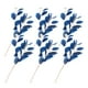 thumbnail image 4 of 6 uds ramitas de eucalipto simuladas hojas de eucalipto artificiales tallos verdes para arreglos florales, 4 of 6
