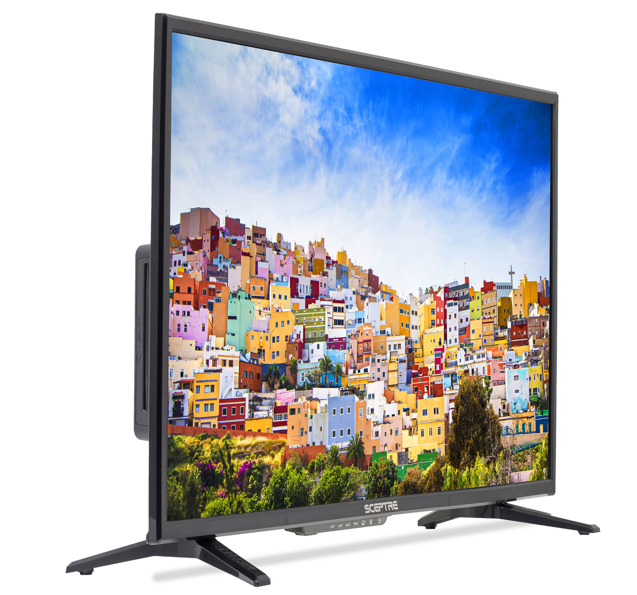 Sceptre 32" Class HD (720P) LED TV (E325BD-S) with Built-in DVD - image 3 of 7