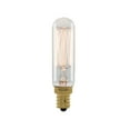 thumbnail image 4 of Bulbrite  Multi Pack of Dimmable Clear Appliance, Amusement Candelabra (E12) Incandescent Bulb T7 Pack of (25) 15 Watt, 4 of 5