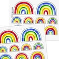 thumbnail image 6 of Hallmark Stickers (Mosaic Rainbows), 4 Sheets, 6 of 7