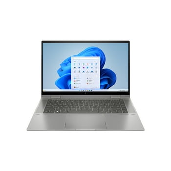 HP ENVY 15.6" FHD Touch x360 2-in-1 Convertible Laptop, Intel Core i7-1355U, 12GB RAM, 512GB SSD, Mineral Silver, Windows 11 Home, 15-ew1082wm