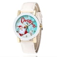 thumbnail image 3 of Reloj de regalo de Navidad con dibujos de Papá Noel, reloj para estudiantes y niños, reloj de moda informal para mujer, 3 of 5