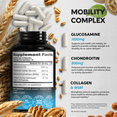 thumbnail image 6 of Glucosamine , Chondroitin , MSM , Collagen - 2800 mg Joint Support Supplement - Made in USA - FSA HSA Eligible - Cartilage Health, Mobility & Strength - Flexibility Nutritional Vitamins, 120 Capsules, 6 of 10