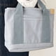 thumbnail image 1 of Bolsa Bolso de lona para mujer, bolso informal para momia, portátil a la moda para fiesta (gris claro) Tmvgtek Para estrenar, 1 of 3