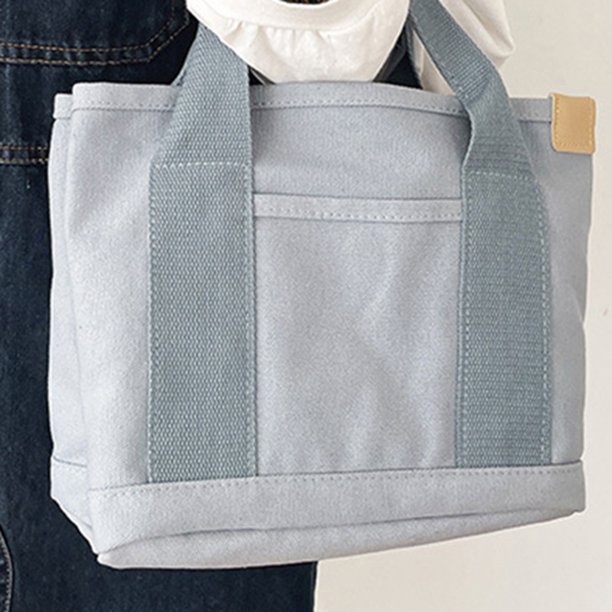 Bolsa Bolso de lona para mujer, bolso informal para momia, portátil a la moda para fiesta (gris claro) Tmvgtek Para estrenar
