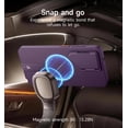 thumbnail image 6 of SURITCH for Samsung Galaxy S26 Ultra Phone Case, Magnetic Protective Cover with Camera Cover and Adjustable Metal Kickstand for Galaxy S26 Ultra, Purple, 6 of 10