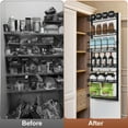 thumbnail image 6 of 6-Tier Pantry Door Organizers & Baskets, Sturdy Over the Door Pantry Organizer, 6 of 8