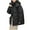 Black, variant on Women's Jacket Fashion Casual Loose Solid Color Zipper Button Warm Top Long Sleeve Outerwear Winter Apparel Comfortable Wear