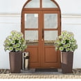 thumbnail image 6 of YIMWNYI Outdoor Garden Spring Plastic Artificial Flowers, Trumpet Flower Ground Spikes, Maintenance-Free Decor, Waterproof Floral Ornaments, Perfect for Indoor and Outdoor Use, 6 of 6