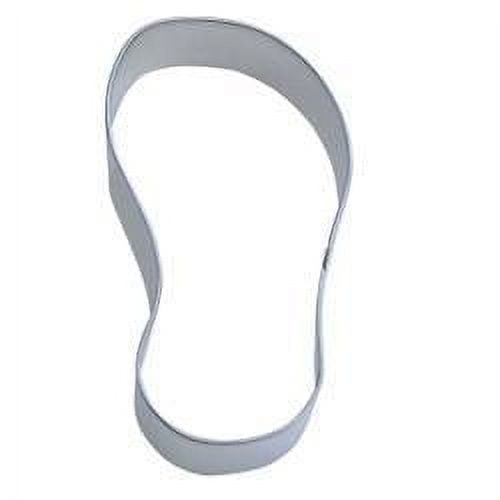 4.5" Flip Flop-Sandal Metal Cookie Cutter | Bakell