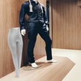 thumbnail image 3 of Inflatable Female Mannequin for Home Use Silver 1Set 44.1x11x6.7in, 3 of 7