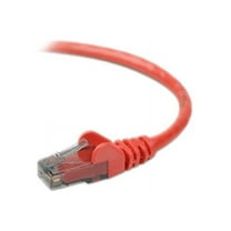 Belkin A3L980-01-RED-S 1 ft. Cat 6 Red Snagless Networking Cable