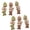 6PCS, variant on Catnip and Silvervine Chew - Natural Fishbone Cat Dental Toy for Teeth Cleaning and Boredom Relief