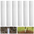 thumbnail image 2 of MesaSe 6Pcs Tree Trunk Protectors Plastic Tree Bark Protector Tube  Reusable Tree Guard Bark Plant Protectors Durable, 2 of 10