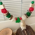 thumbnail image 6 of Rodents Chew Toy Chewing Cluster Rattan Balls for Chinchillas Guinea Pigs, 6 of 9