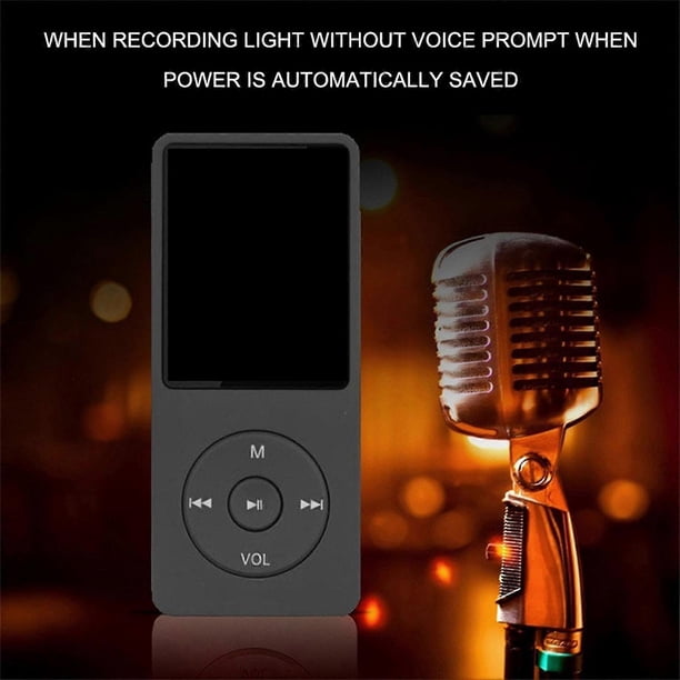 MP3 Player 64 GB Music Player 1.8' Screen Portable MP3 Music Player with FM Radio Voice Recorde for Kids Adult