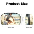 thumbnail image 5 of Surfing Electronic Travel Case Organizer USB Case Charger Phone Case Cable Organizer, Oxford Fabric Waterproof Portable Digital Storage Bag for Cables, Chargers, Phones - 5.9x9.44x3.14 in, 5 of 6