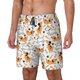 thumbnail image 1 of Balery Cute Dog Bañador para hombre, shorts de playa de secado rápido con entrepierna y forro de compresión-Medium, 1 of 6