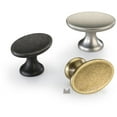 thumbnail image 3 of Manzoni MG0799-000-VBI Mystic 1-5/8" Mushroom Concave Oval Capri Cabinet Knob - Vintage, 3 of 3